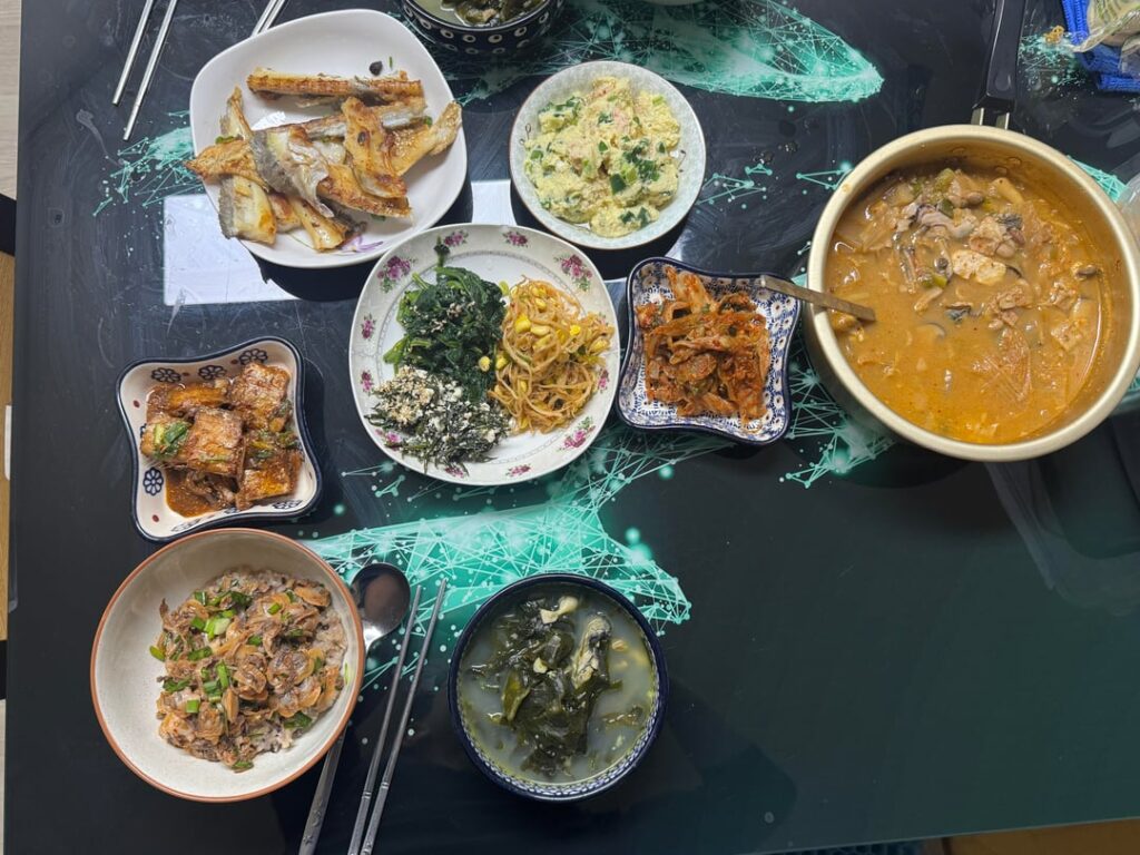 My mom’s traditional 10-dish birthday breakfast My mom's traditional 10-dish birthday breakfast