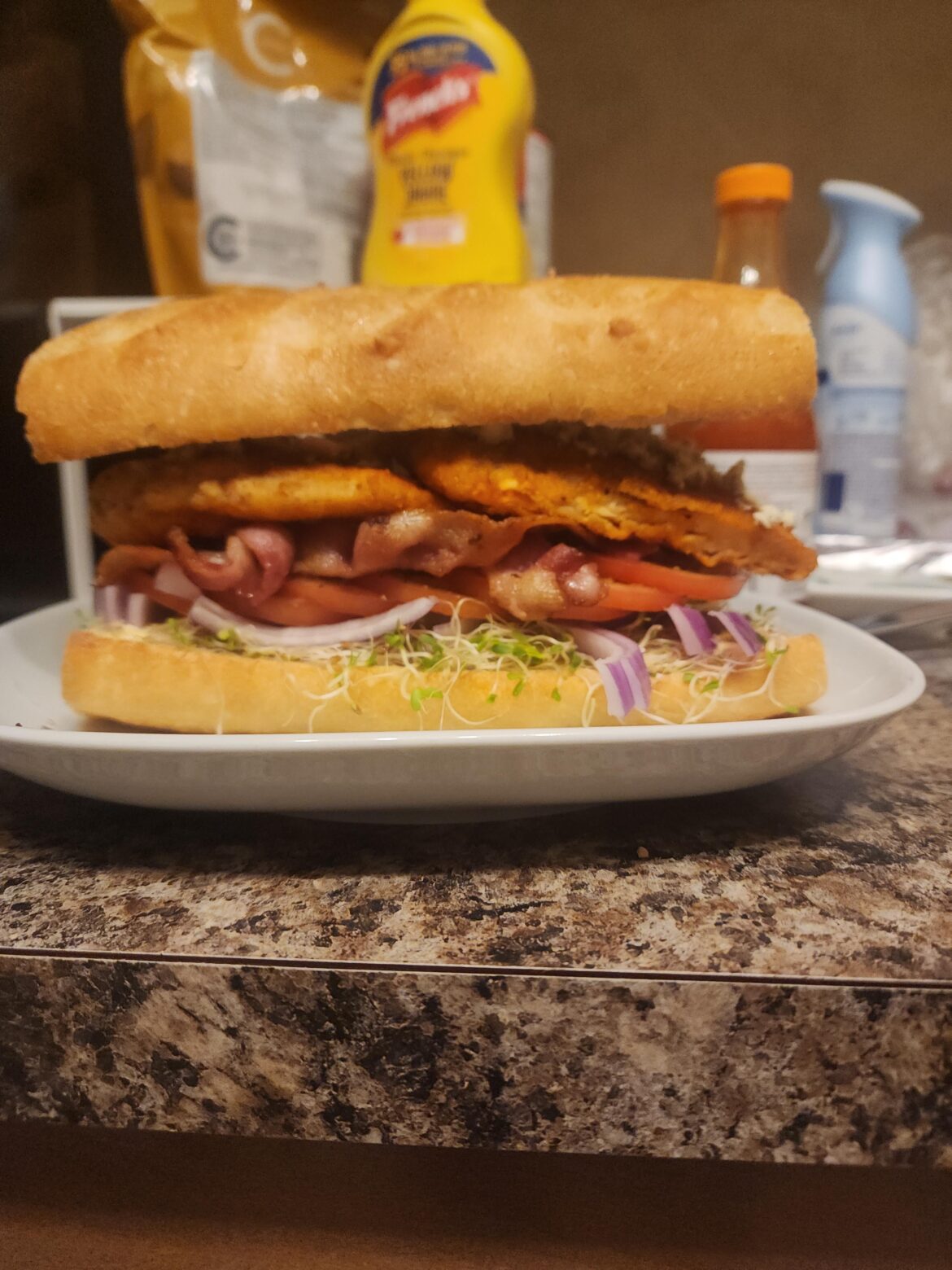 I had a vision that involved blue cheese.