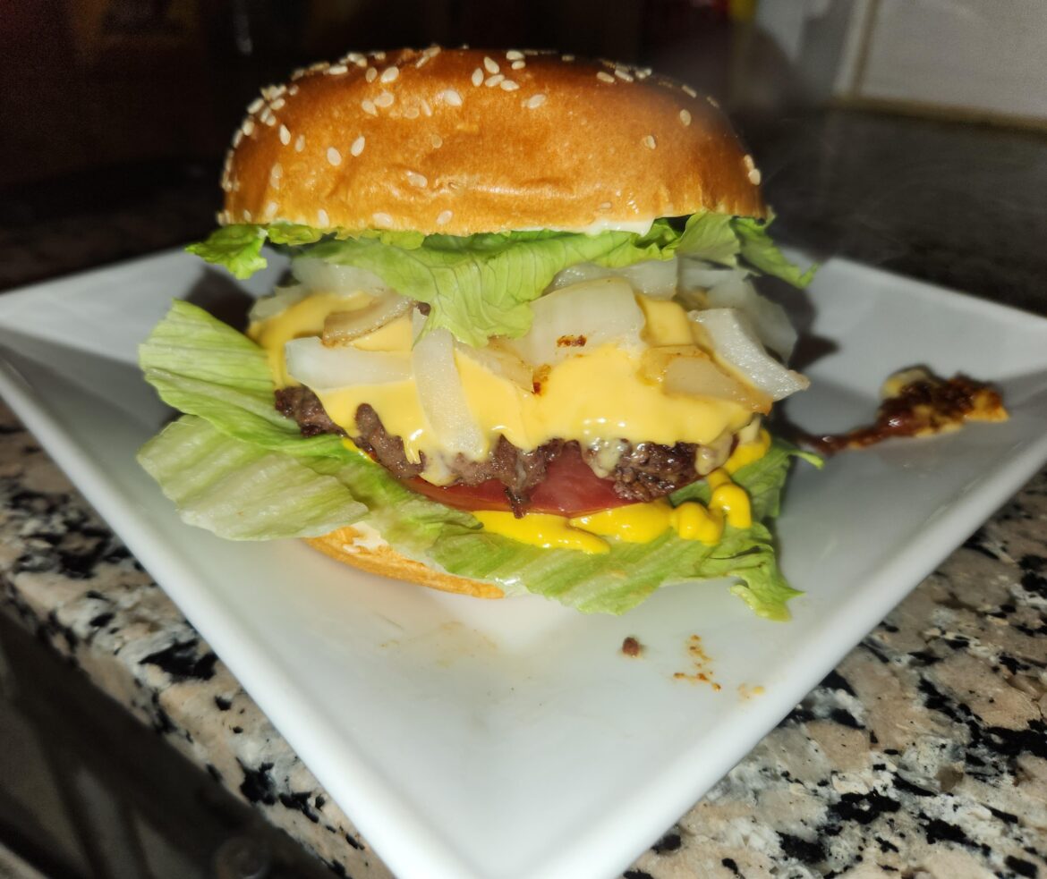 1/4 lb. All American w Velveta