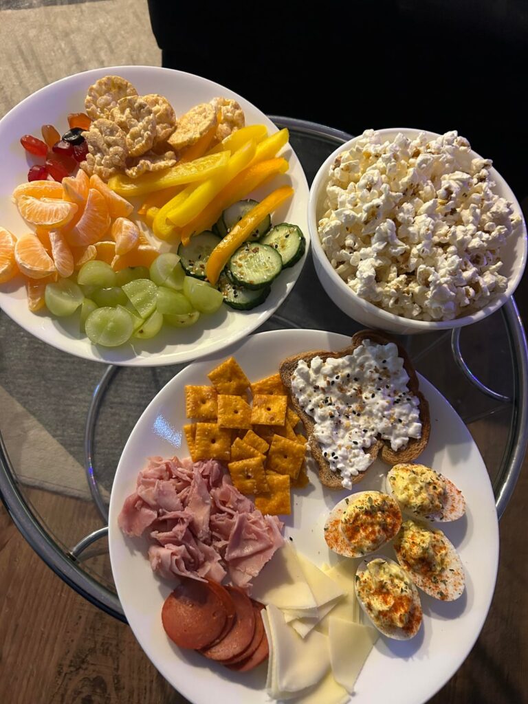 Sunday afternoon spread