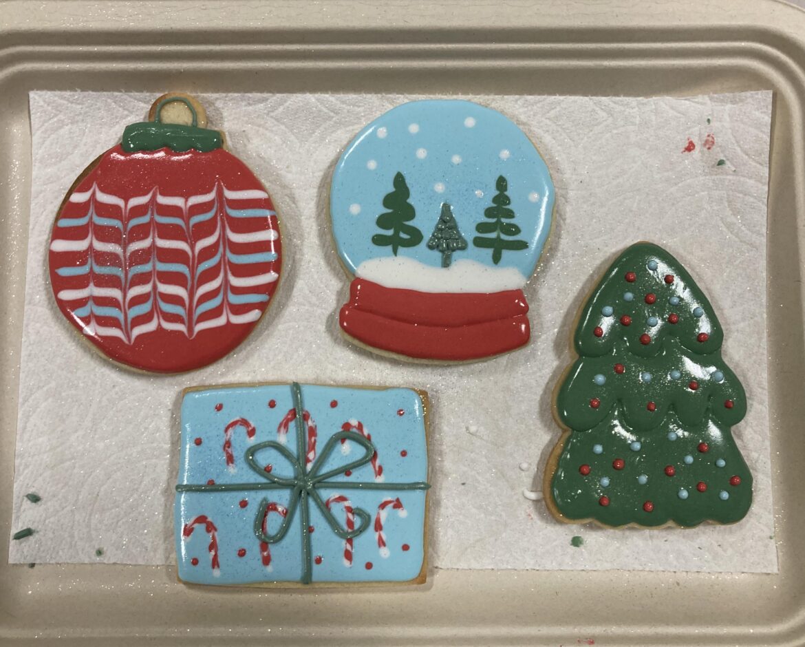 First time using royal icing!