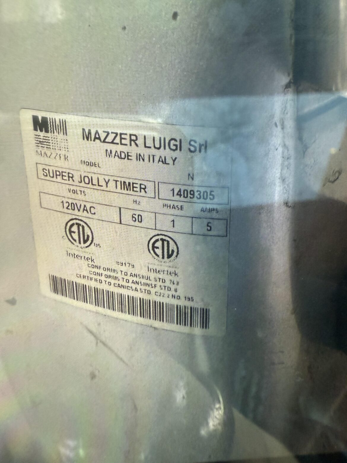 Used mazzer luigi
