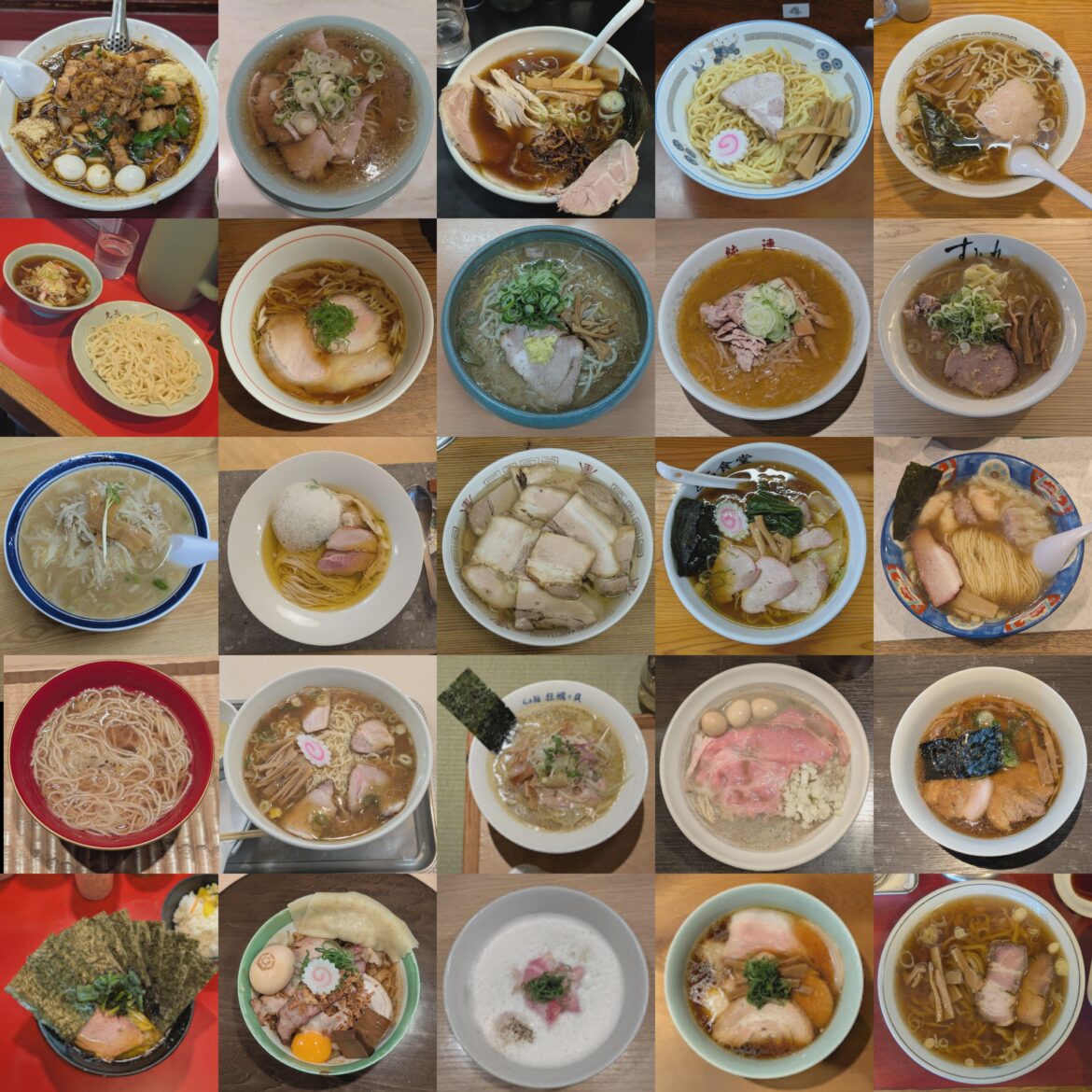 I ate 25 Bowls of Ramen in a week during my Christmas break in Japan.
