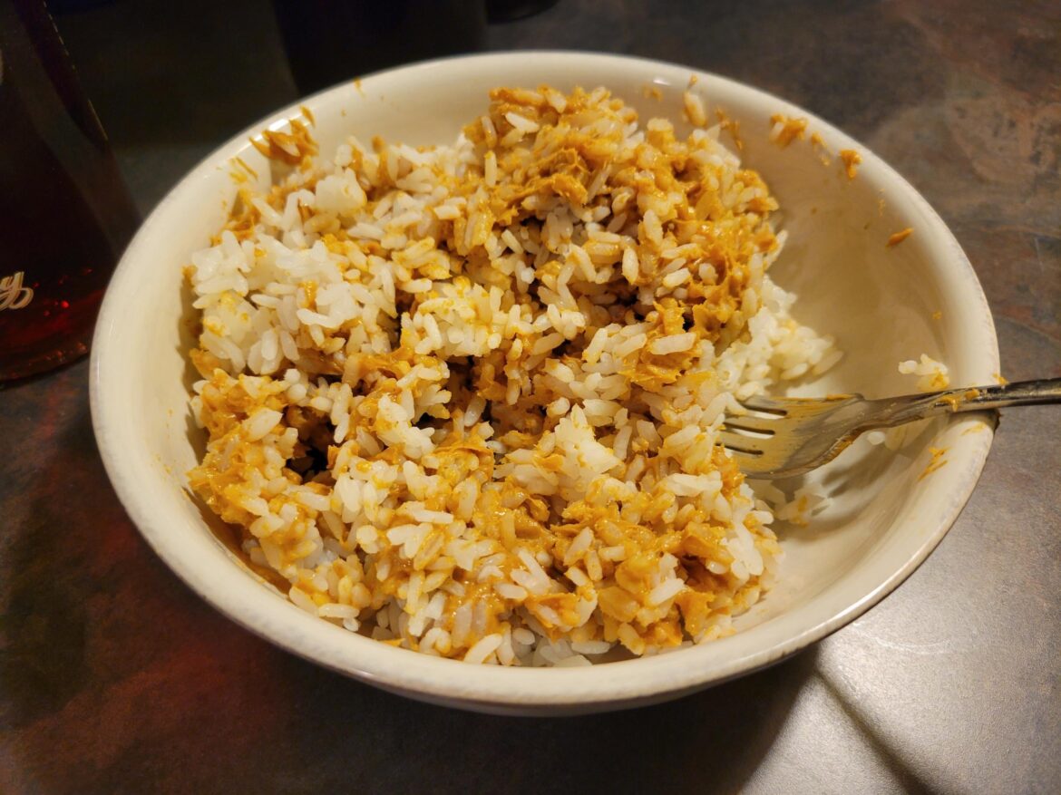 White Rice and Peanut Butter White Rice and Peanut Butter
