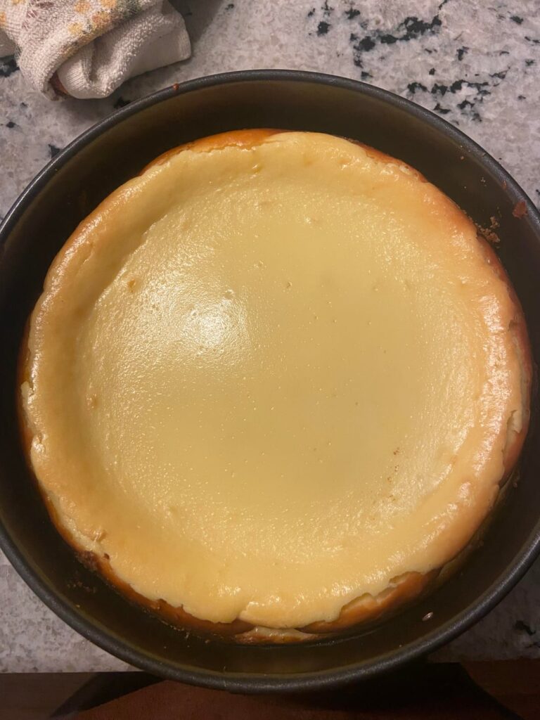 My first ever cheesecake <333