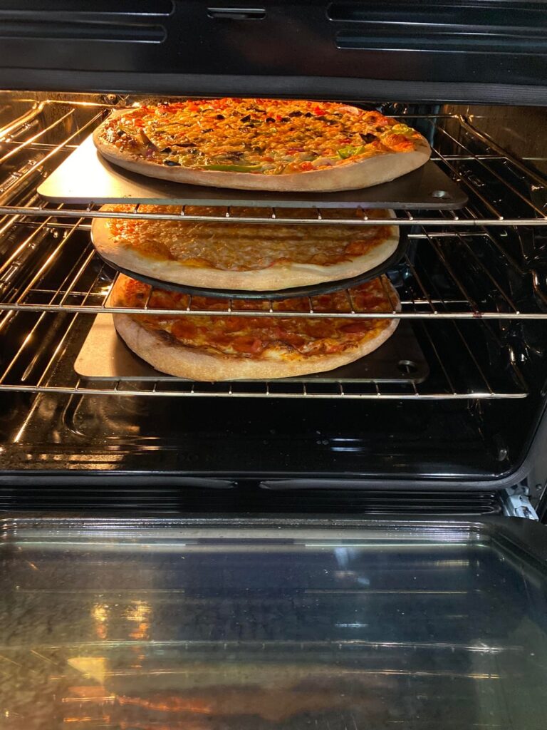 Very happy with my home oven pizza Very happy with my home oven pizza