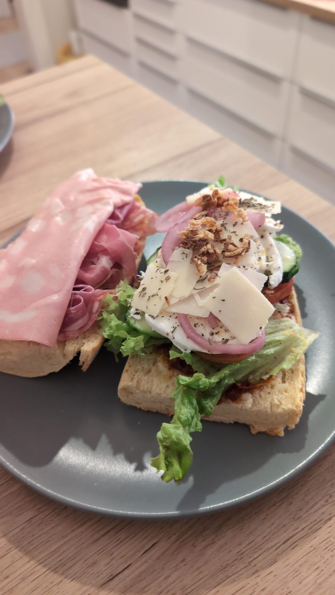 Ate an Italian sandwich today.