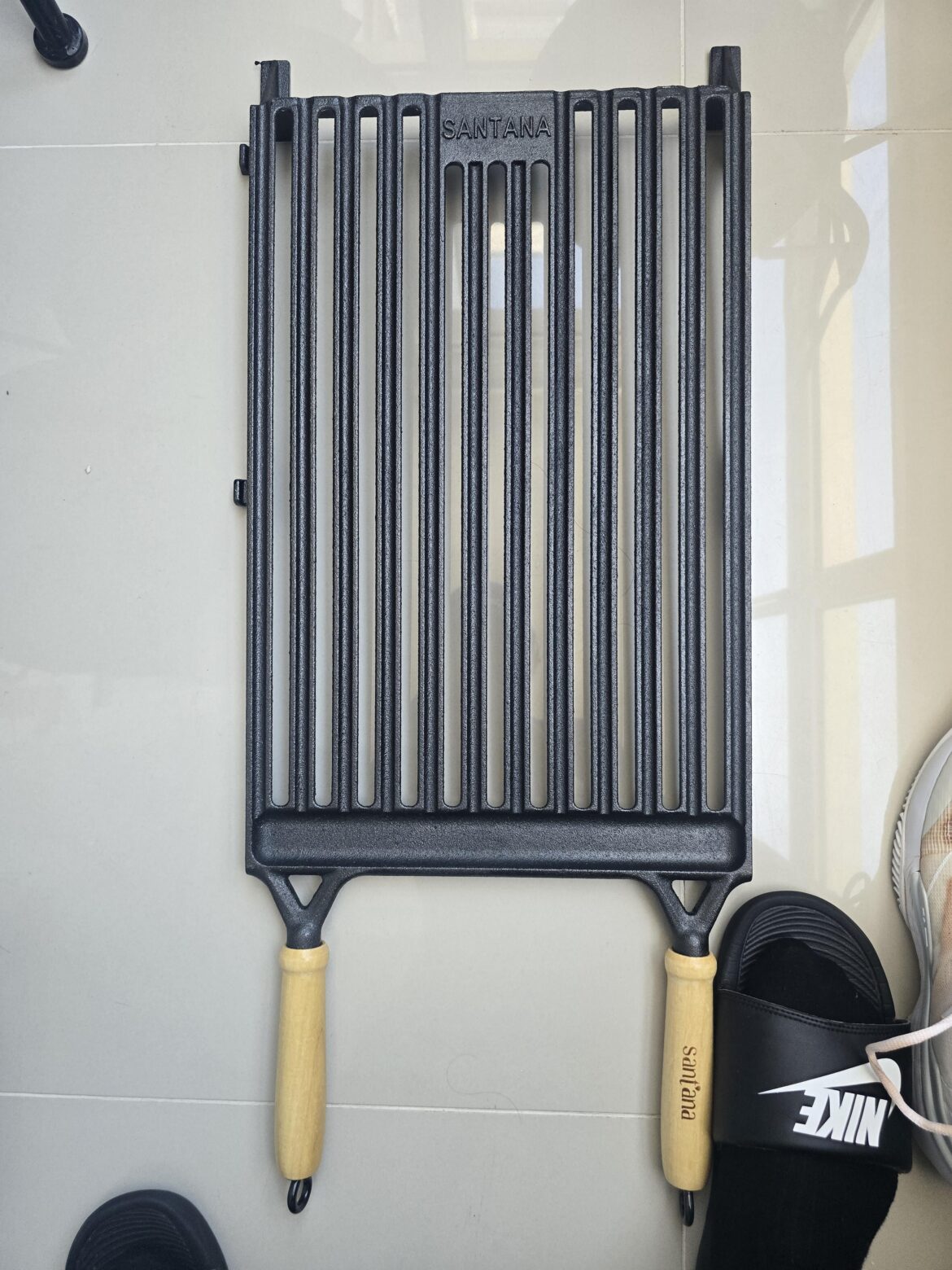 My new cast iron grill just arrived