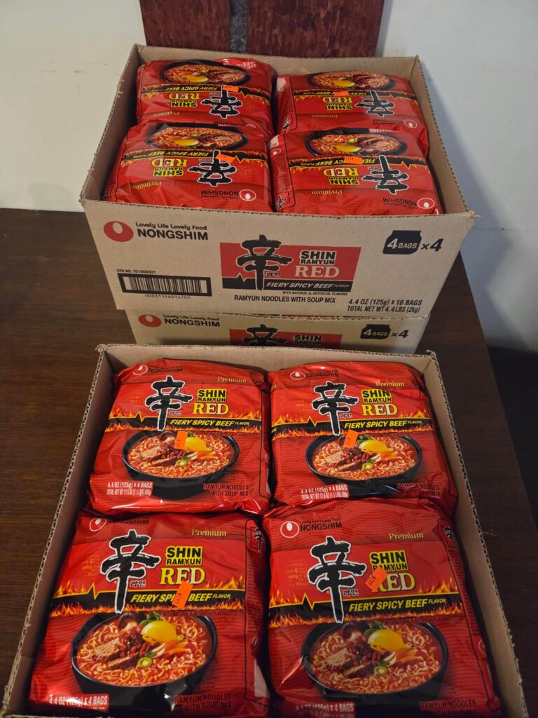 They stopped selling Spicy Beef in my area. I found it today at a grocery outlet for $1.99 a pack. Score!!