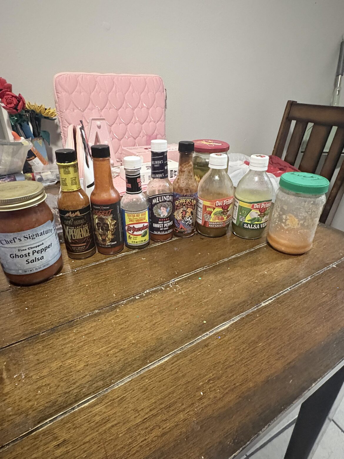 My collection of delicious spicy stuff