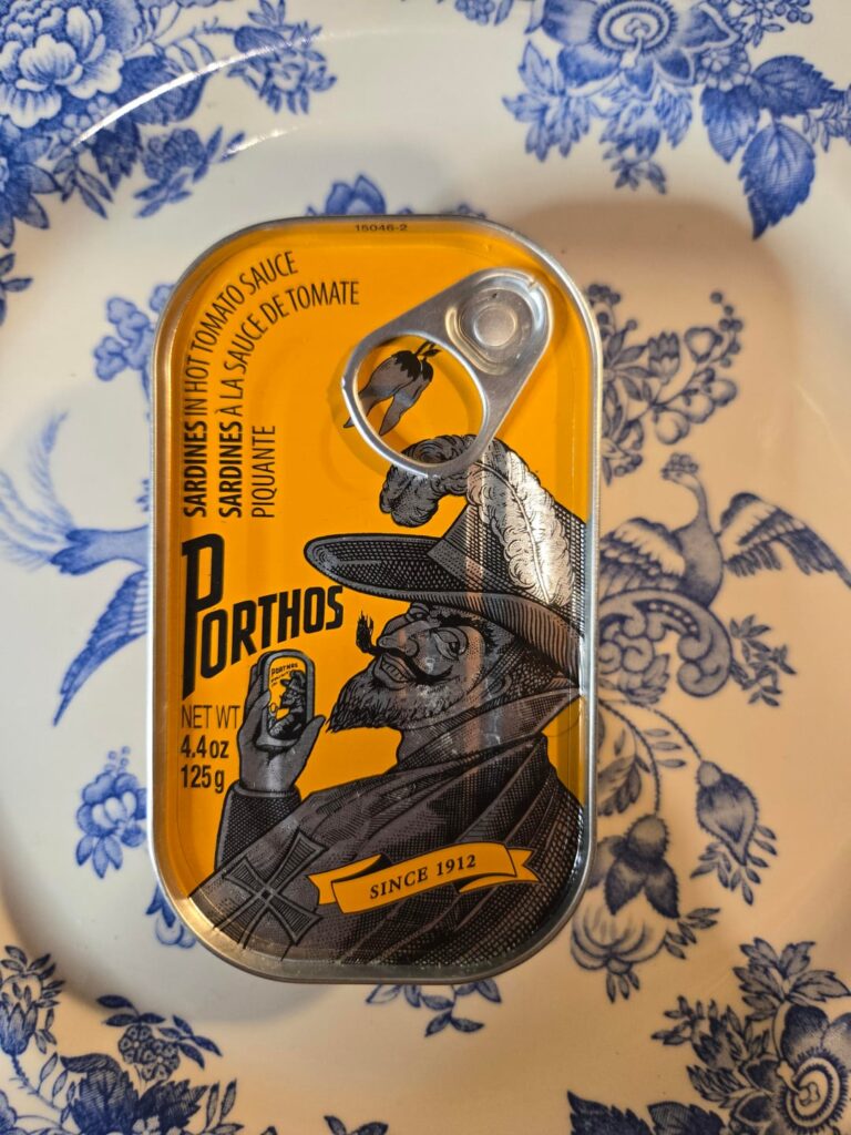 Porthos sardines in hot tomato sauce Porthos sardines in hot tomato sauce