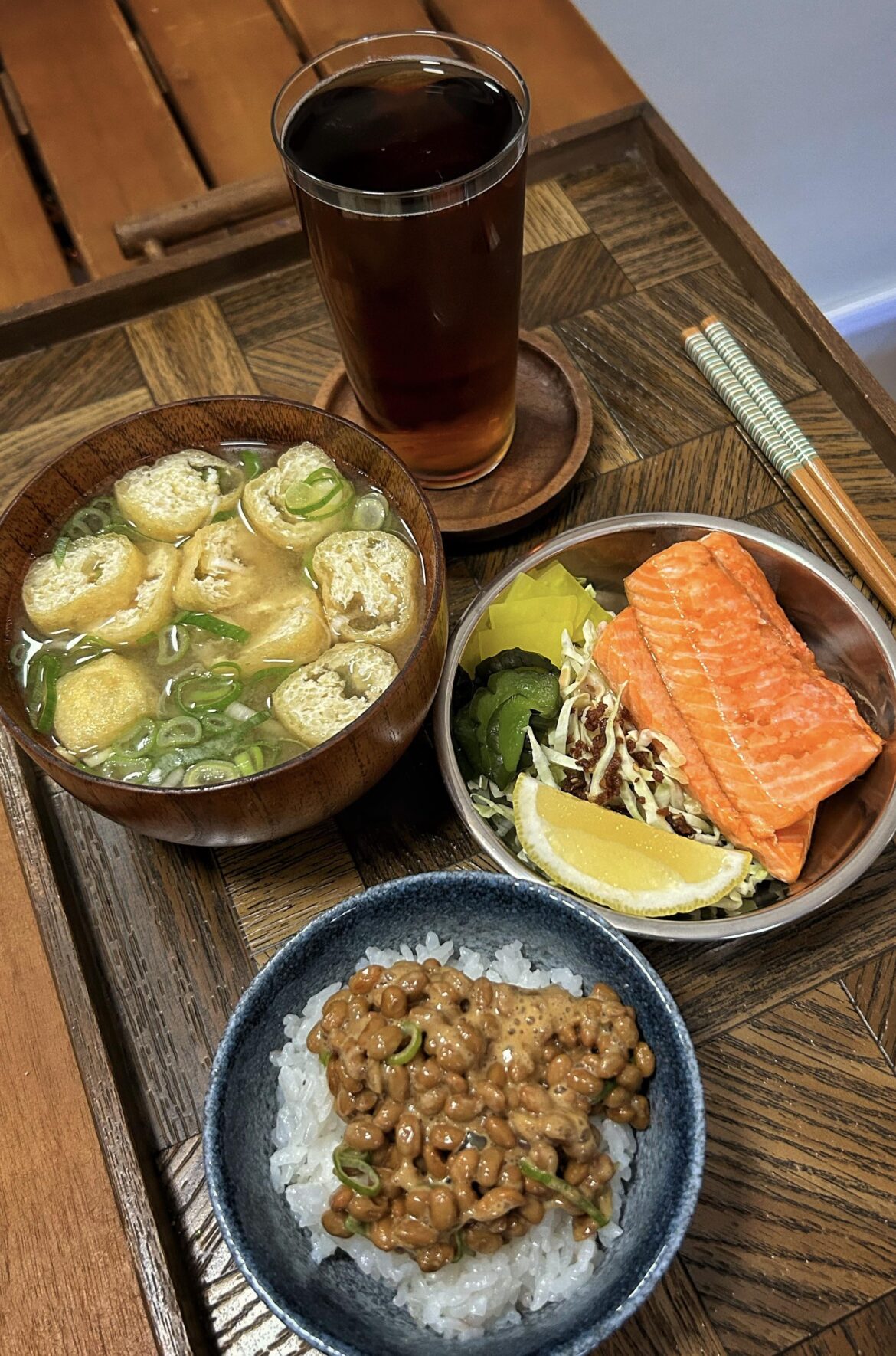 Simple Japanese breakfast. Itadakimasu!!!