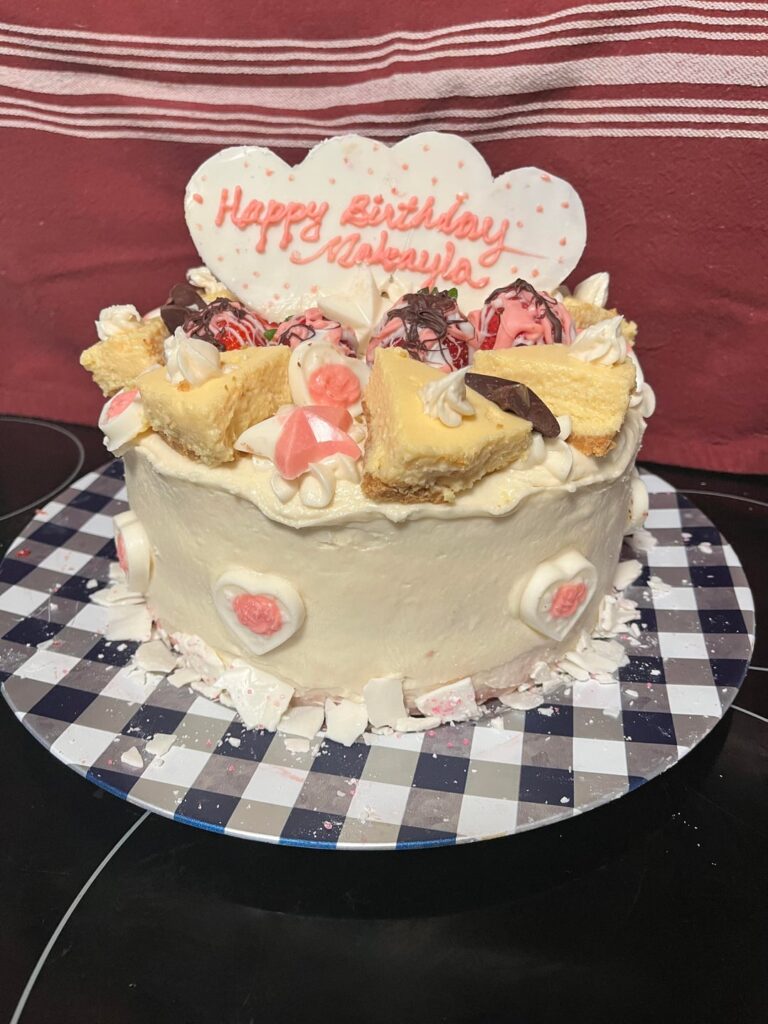 Overload Strawberry Flavored Cake