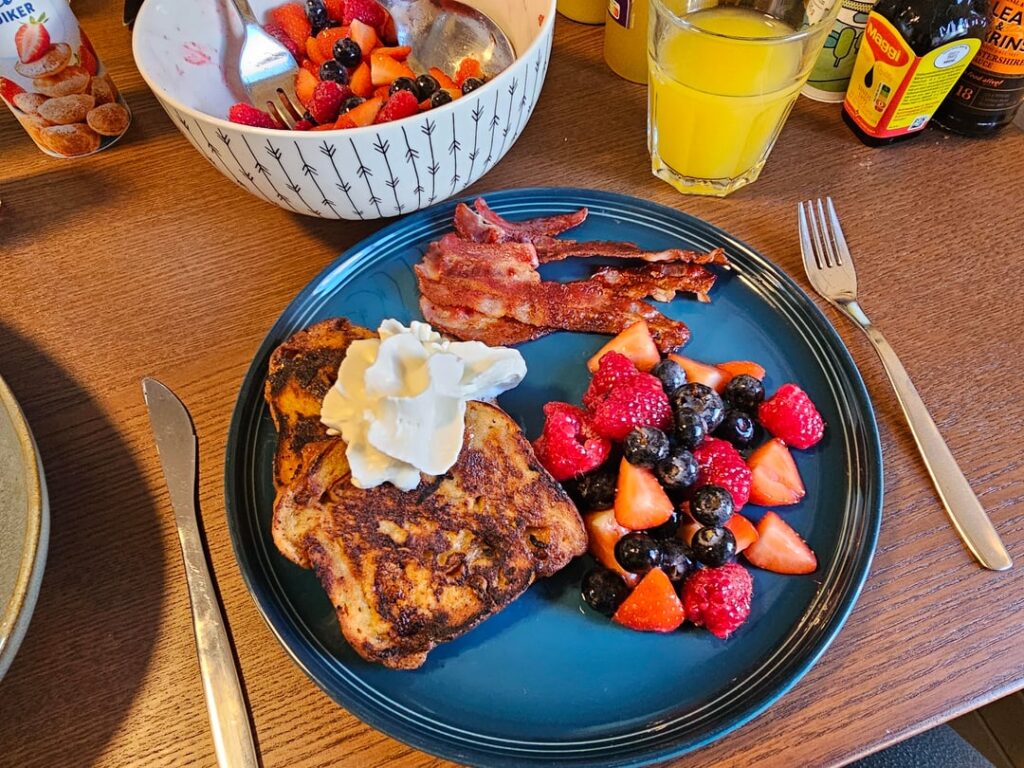 Dutchified breakfast. Happy holidays!