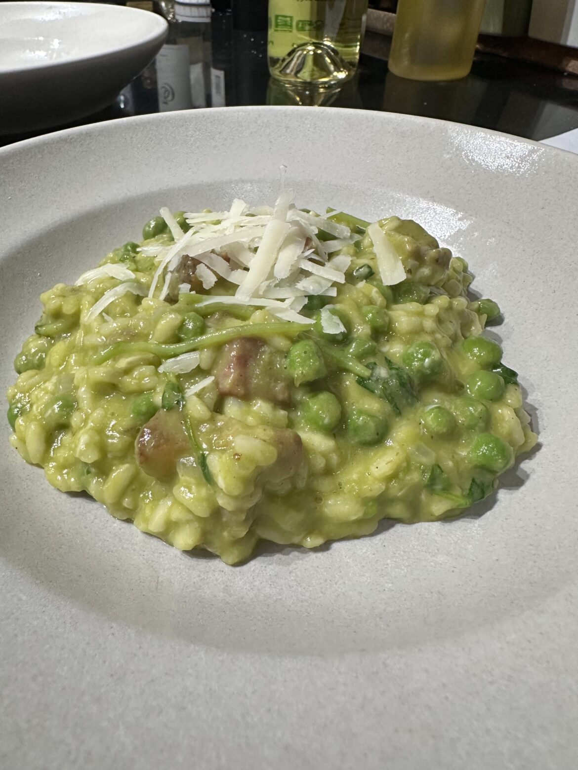Pea and Pancetta Risotto Recipe