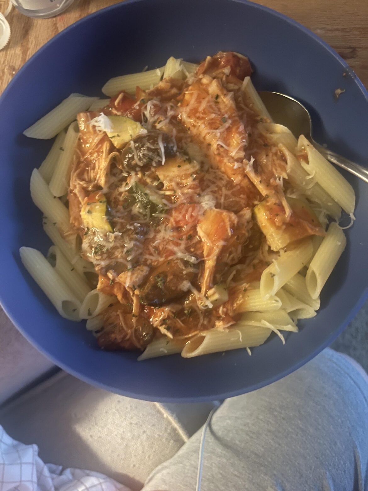 Italian chicken pasta Italian chicken pasta