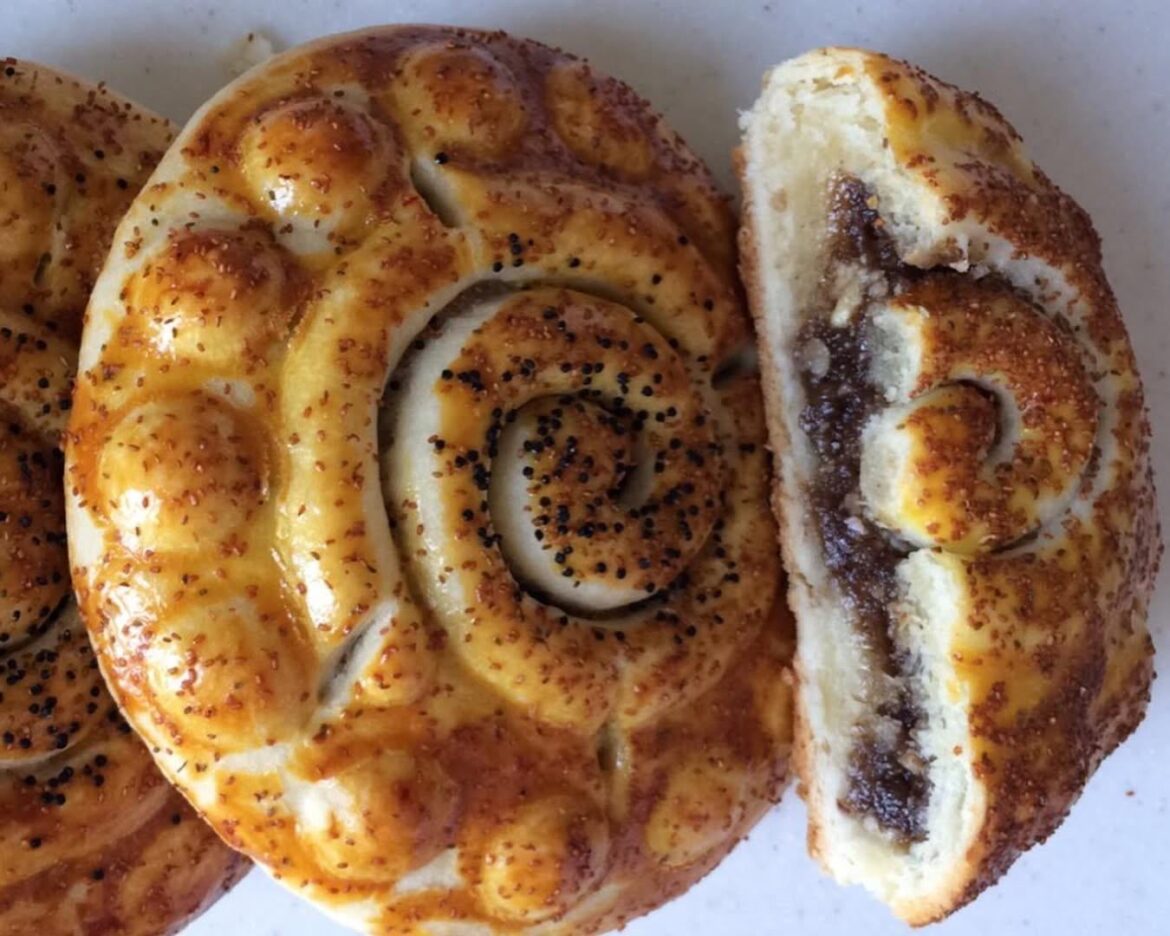 Fuman Koloucheh Persian walnut filled cookies from Gilan province