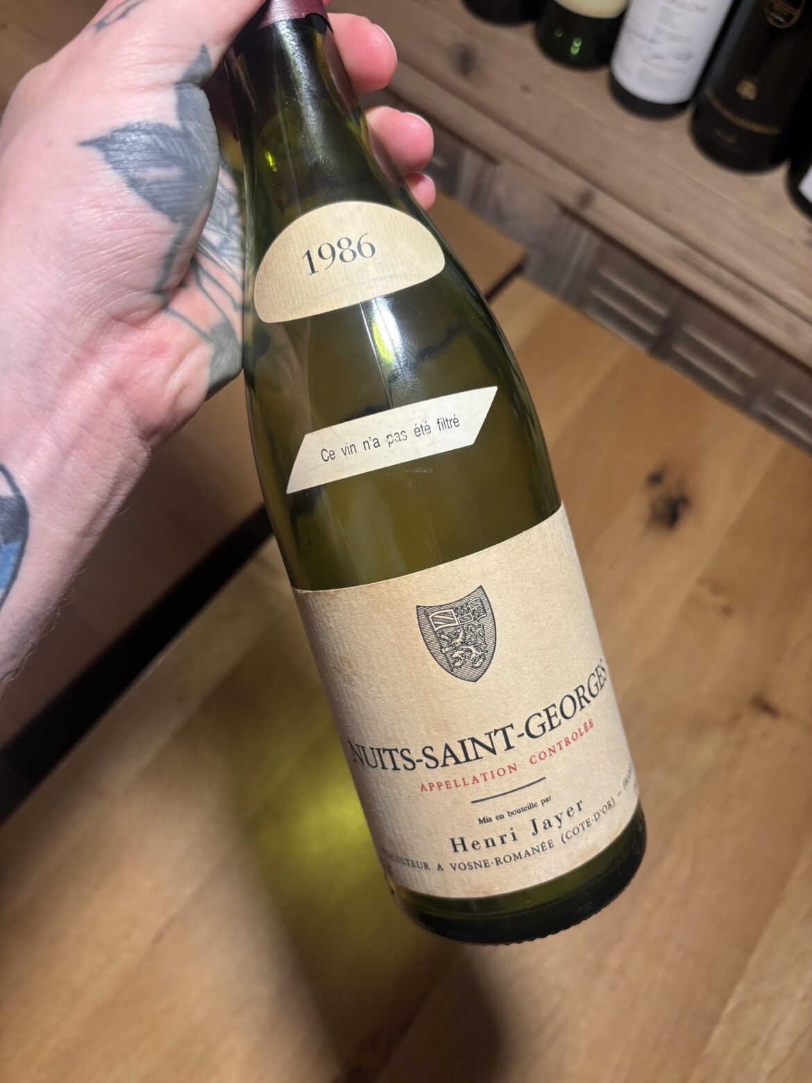 In Burgundy heaven - Henri Jayer - Nuits-Saint-Georges 1986