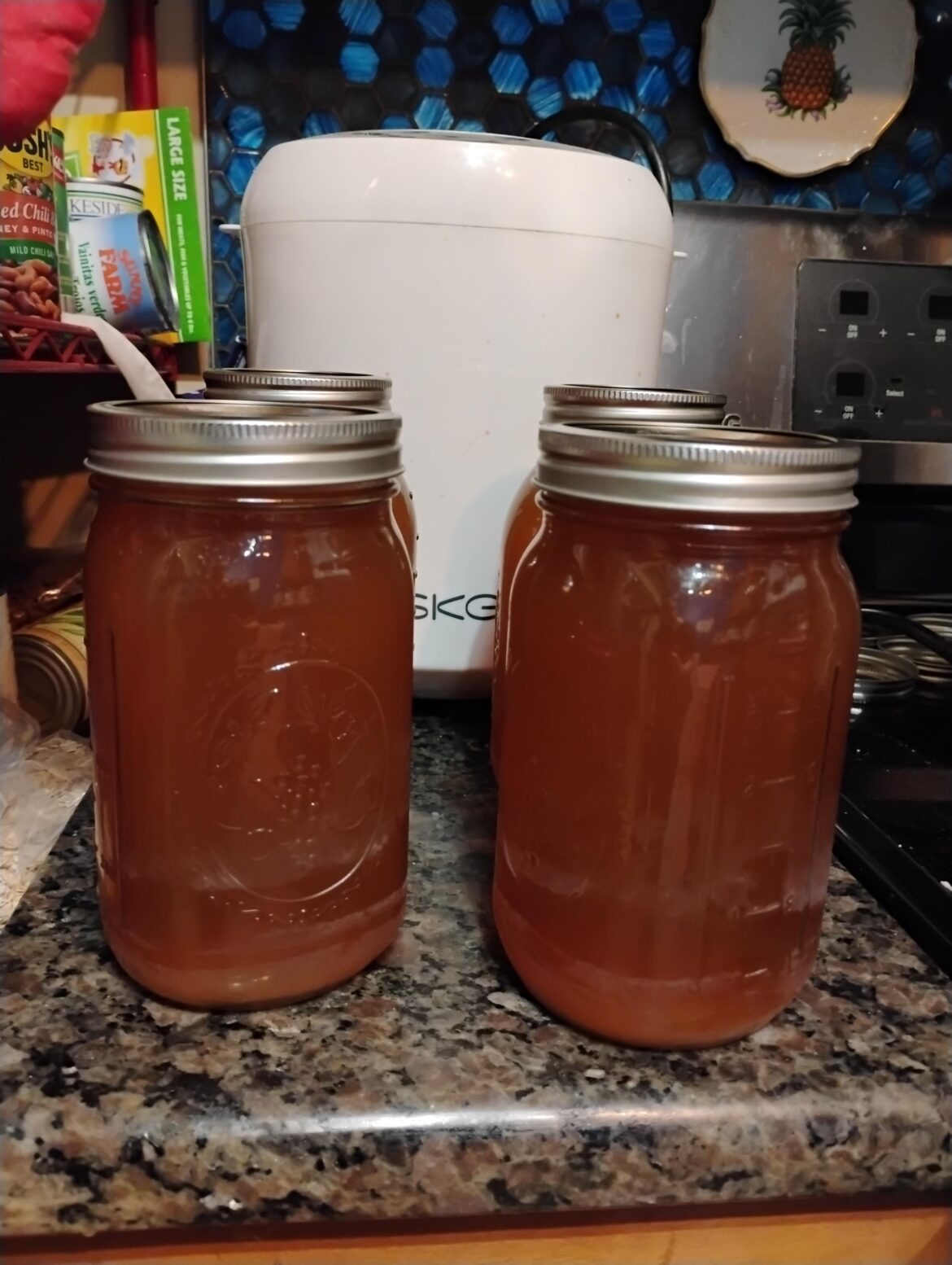 Why is my chicken broth so dark?