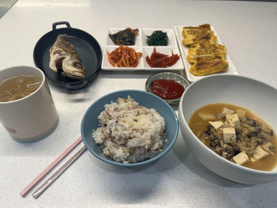 My mom's egg breakfast