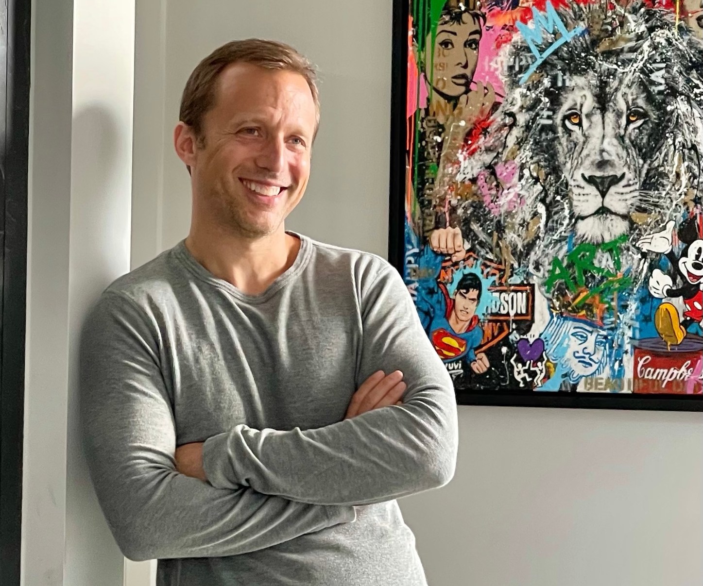 Markus Thesleff, CEO of Thesleff Group, smiling with his arms crossed.