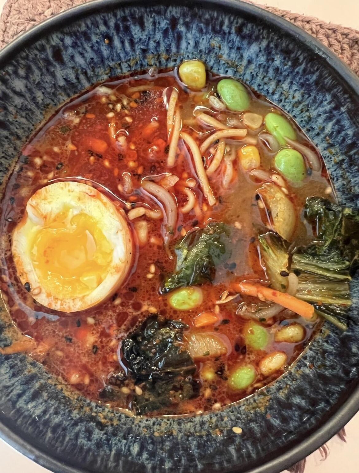 I humbly submit ramen from my ramen bar