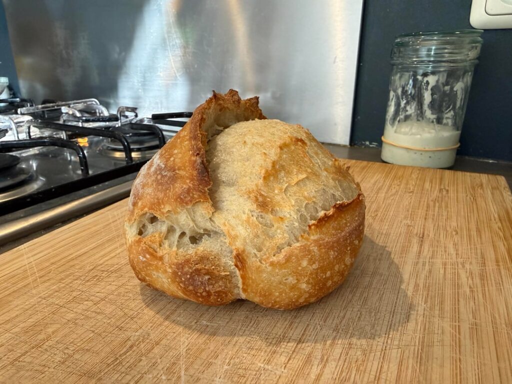 I tried bulk fermenting overnight! I tried bulk fermenting overnight!