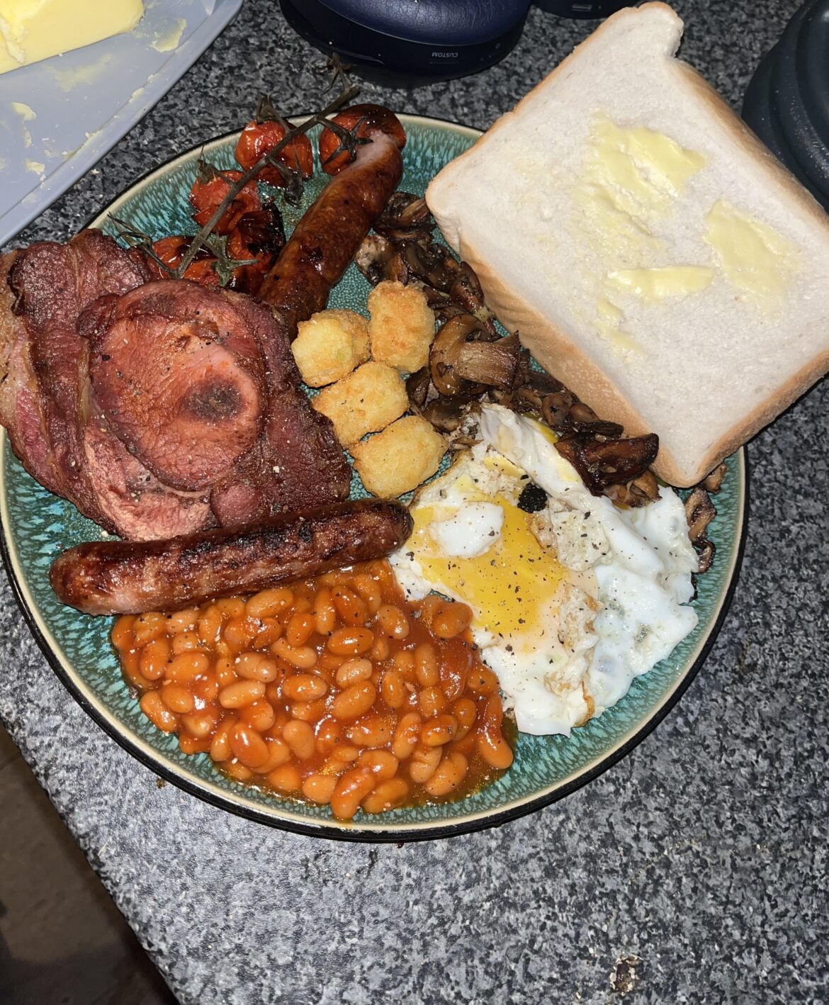 Homemade Fry Up For Tea