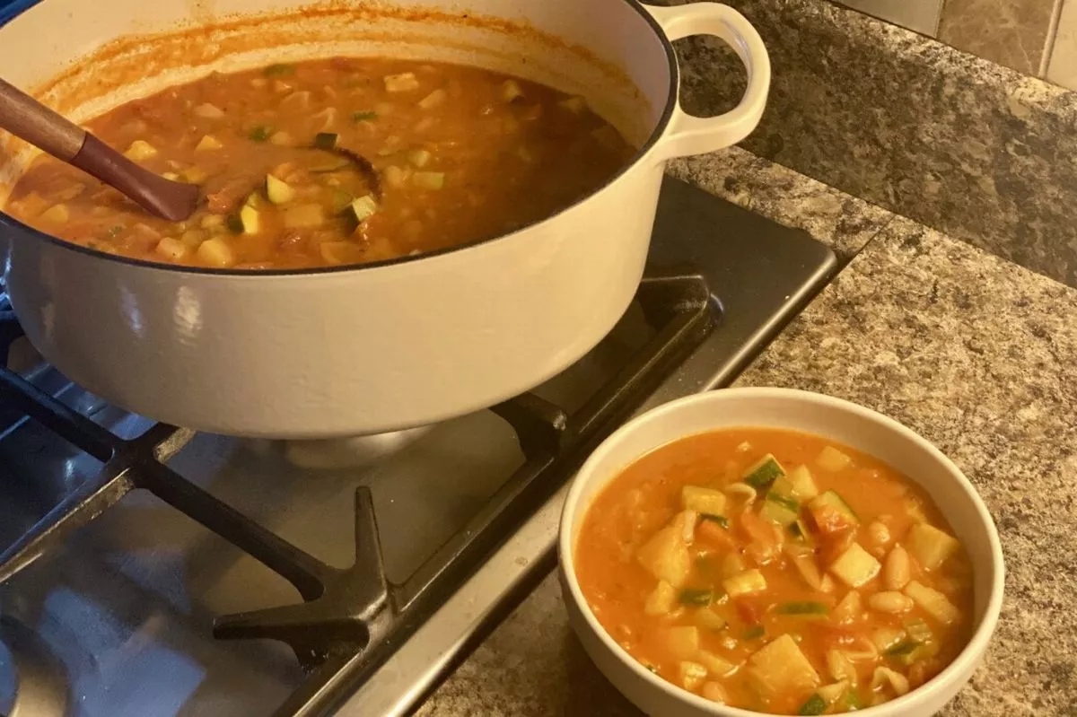 Minestrone soup
