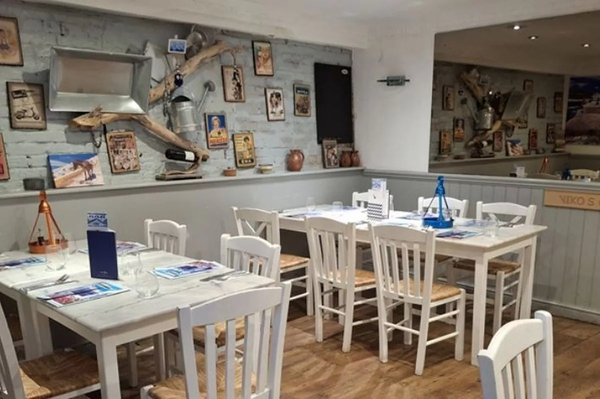 Inside Niko's in Morpeth