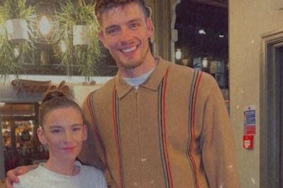 Newcastle United keeper Nick Pope at Florence in Gosforth