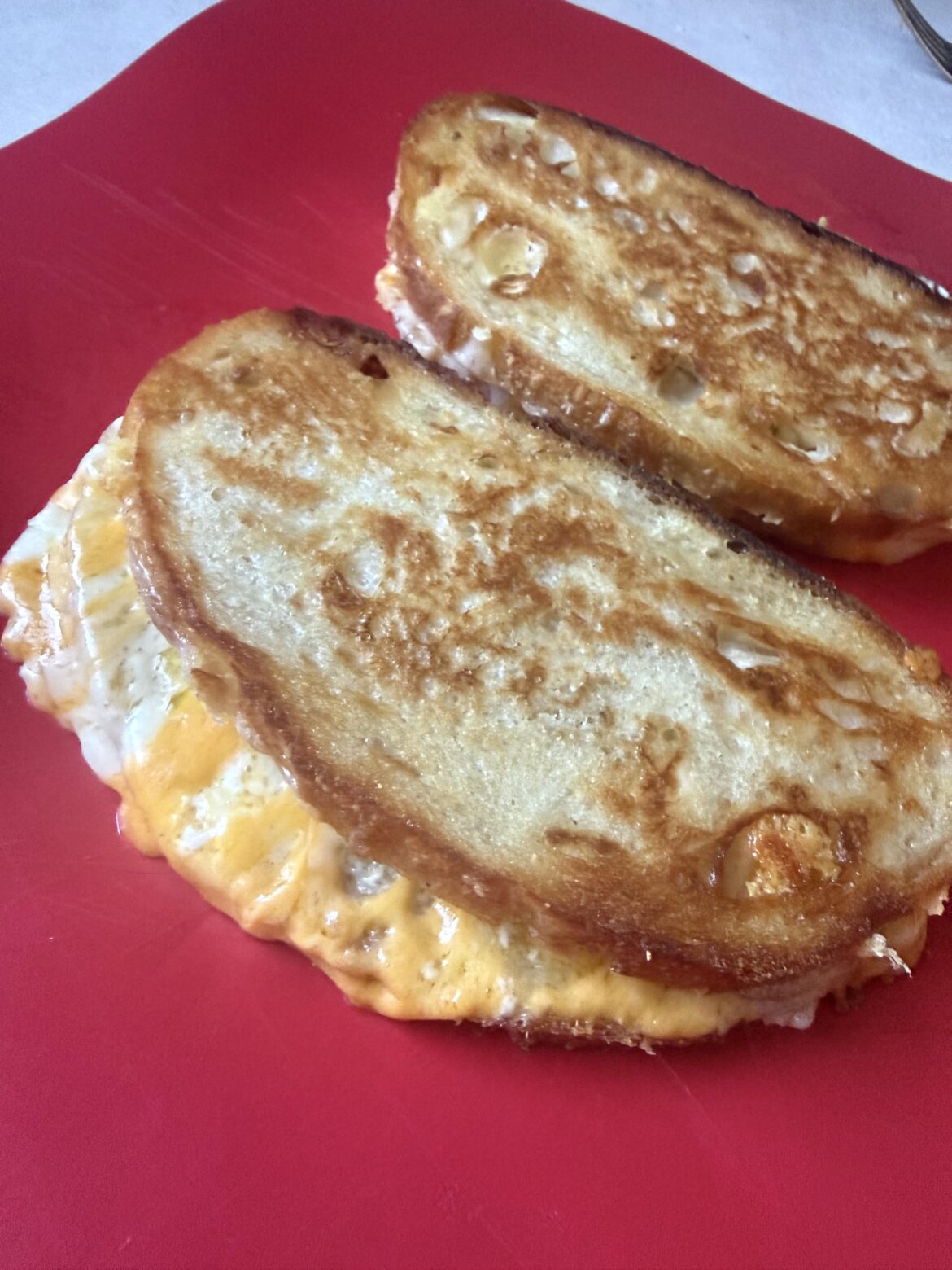 Homemade bread 3 cheese