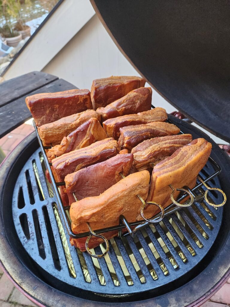 Chimney, briquette snake, pellet tray results.