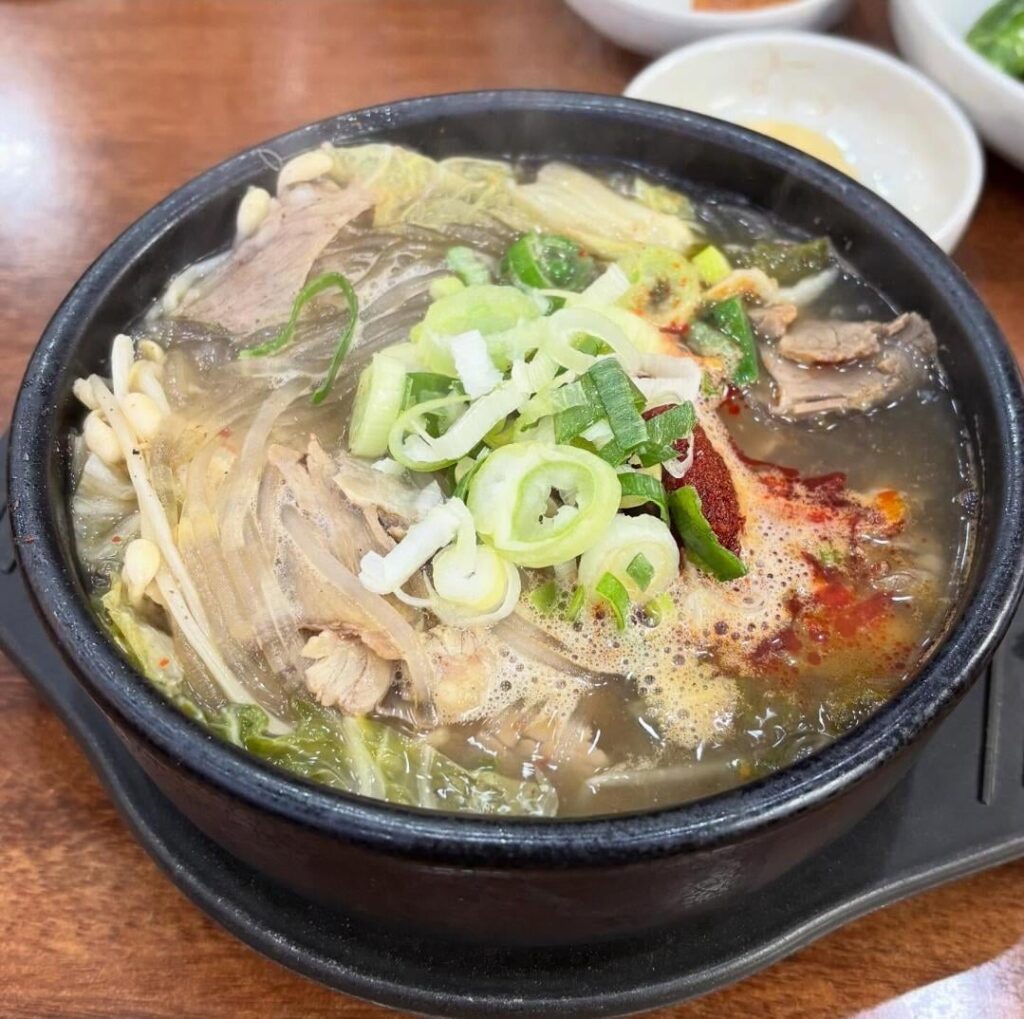 This hearty bowl of Korean beef soup only cost me 10dollars