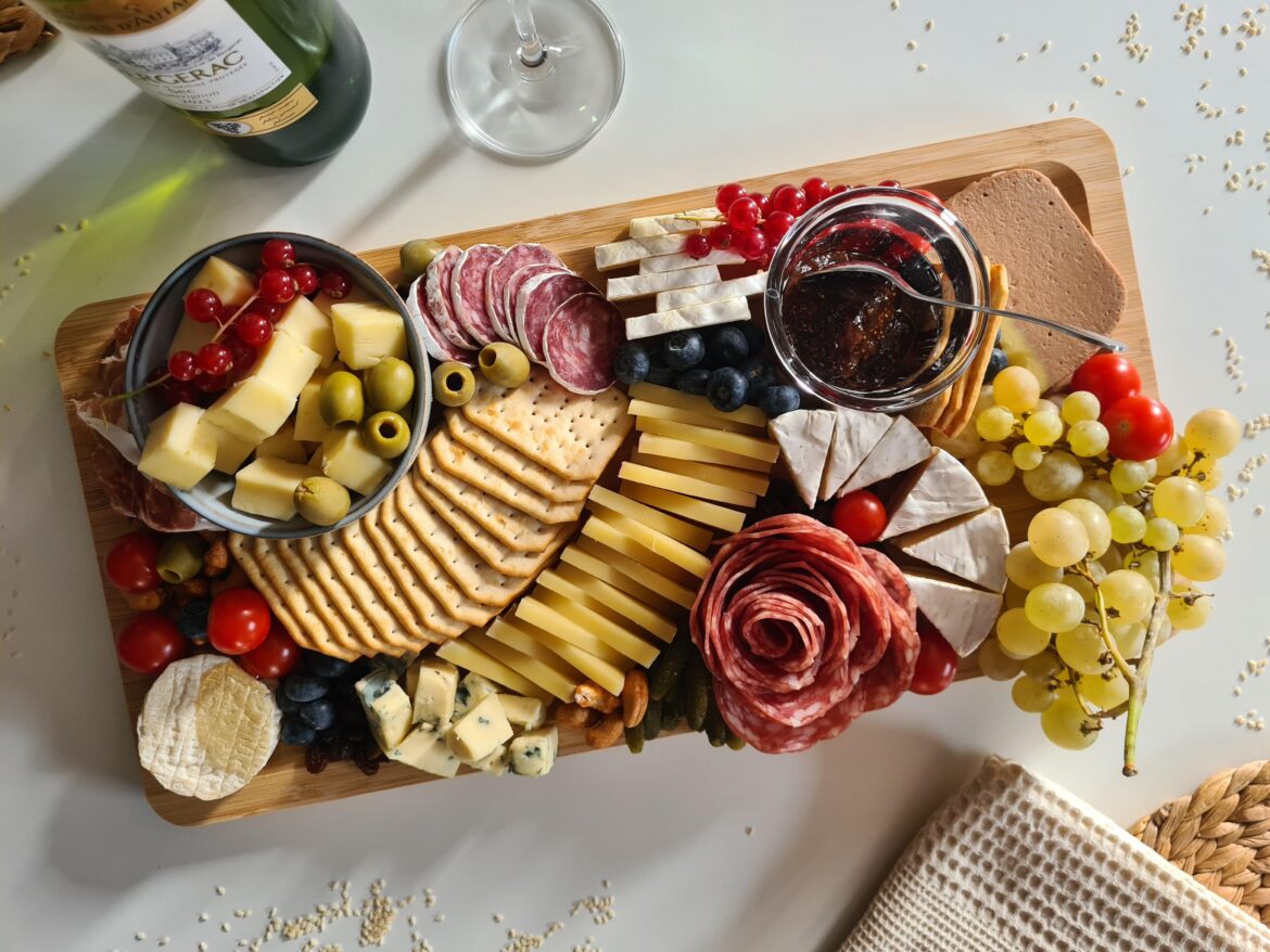 First charcuterie board