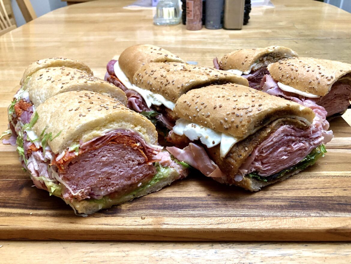 Italian Sub & Godfather Sub from Steve’s Pizza