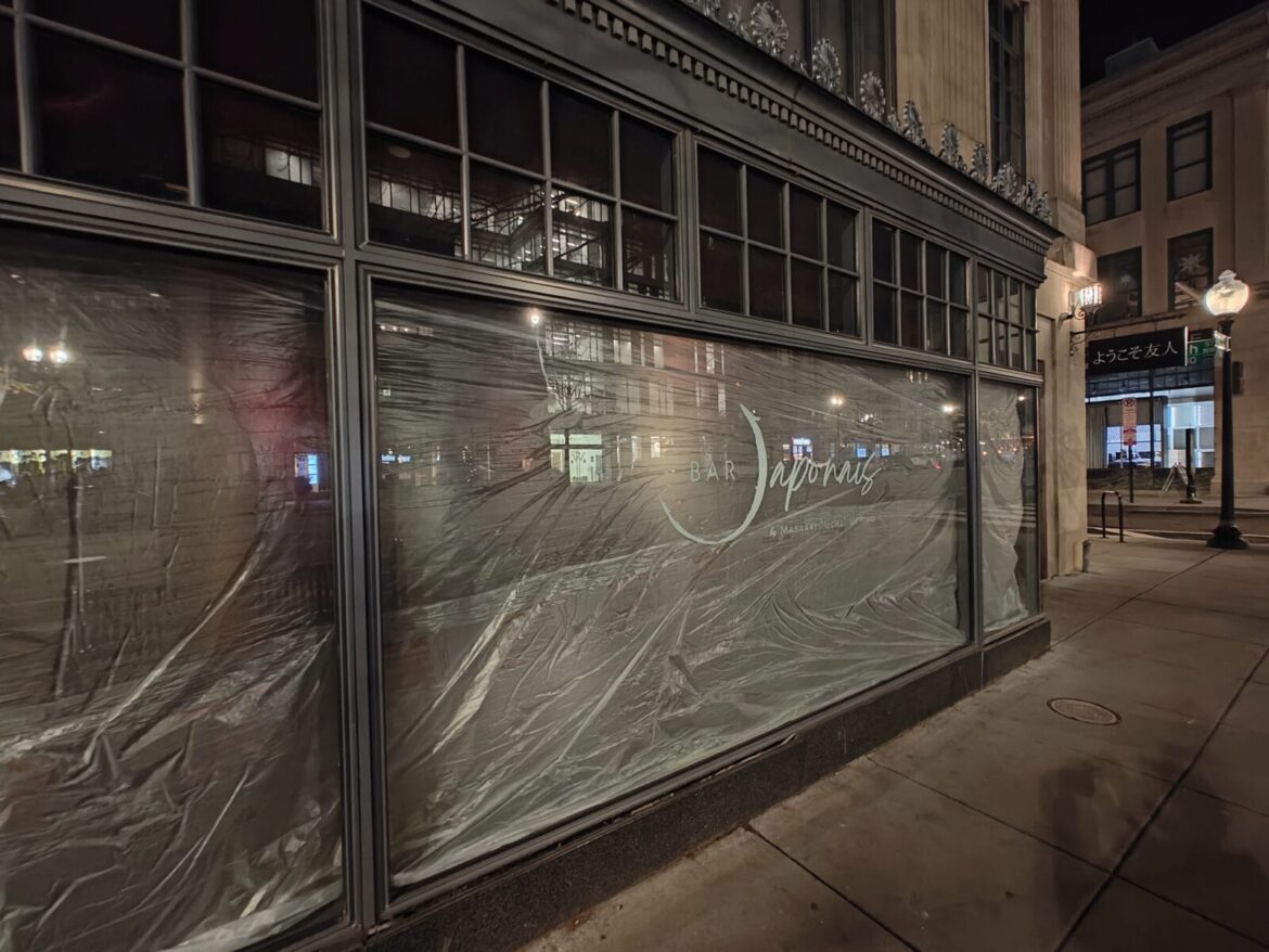 Bar Japonais “closed for improvements” in Logan Circle
