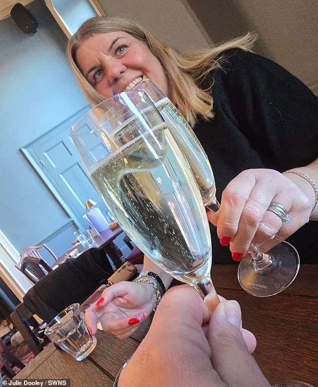 'We had a member of staff serving us, and she was actually in tears,' Mrs Dooley said