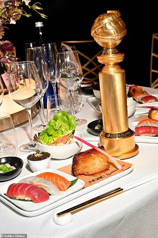 For $125, Nobu Restaurants is allowing mere mortals to feast like A-listers attending the 2026 Golden Globes