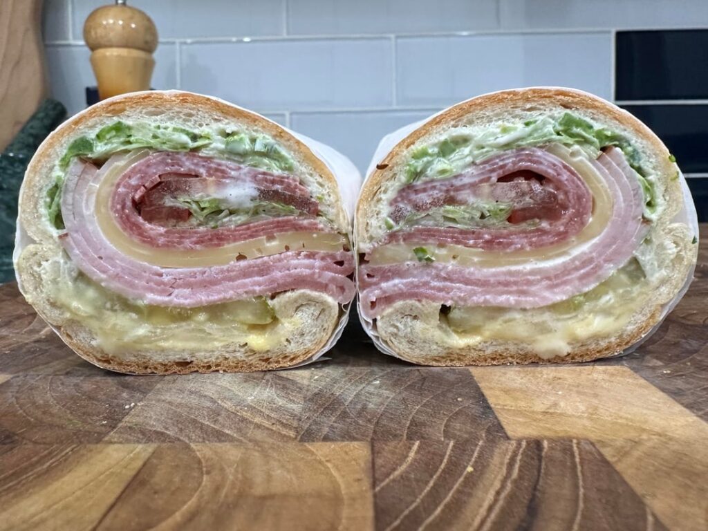 just a sandwich.