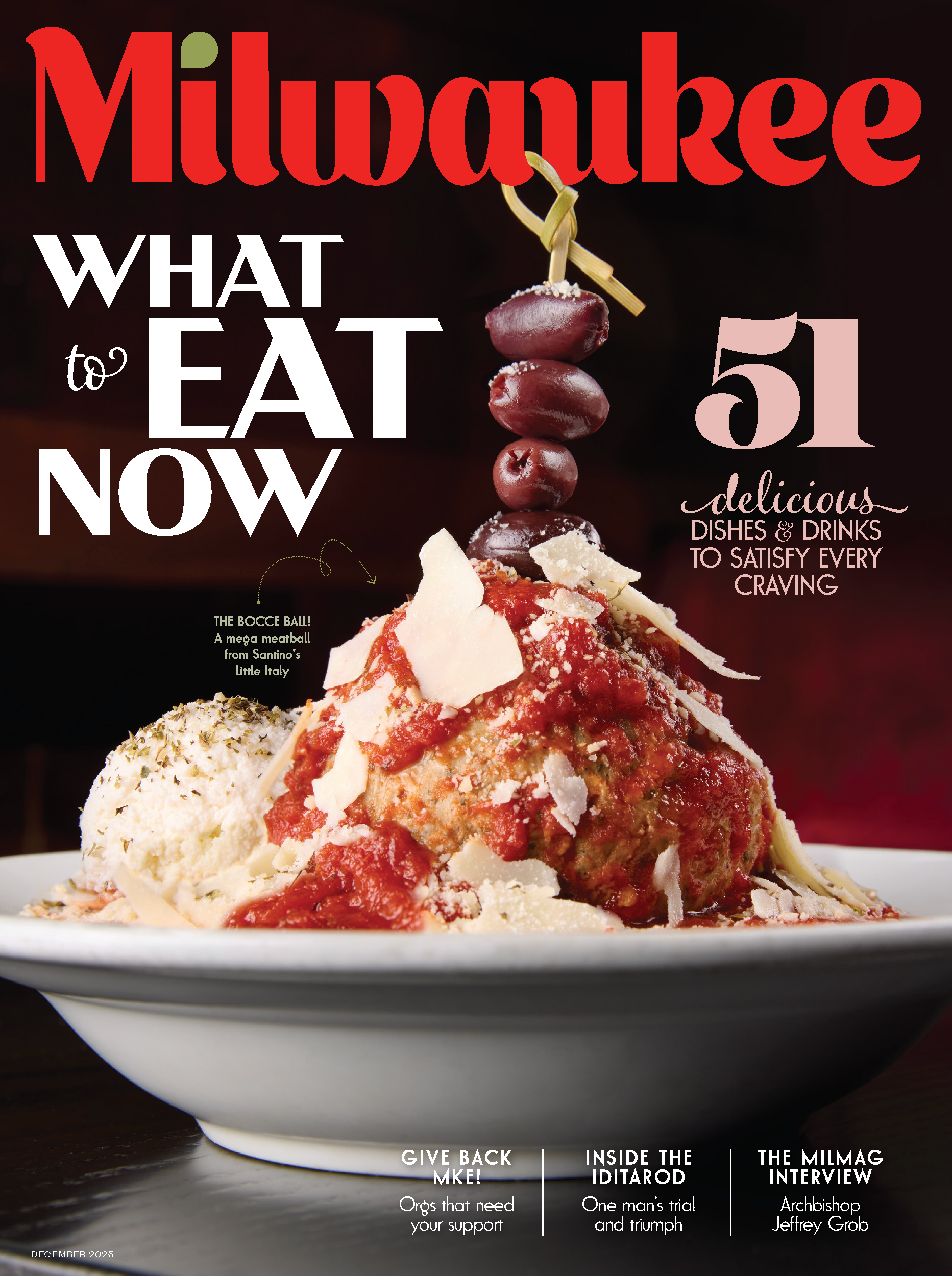 The cover of the December 2025 issue of Milwaukee Magazine