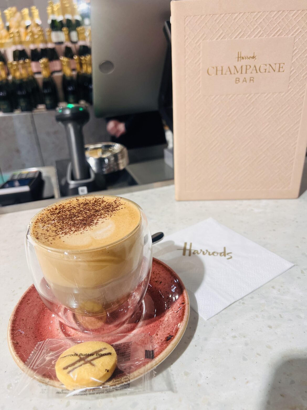 Mocha in Harrods