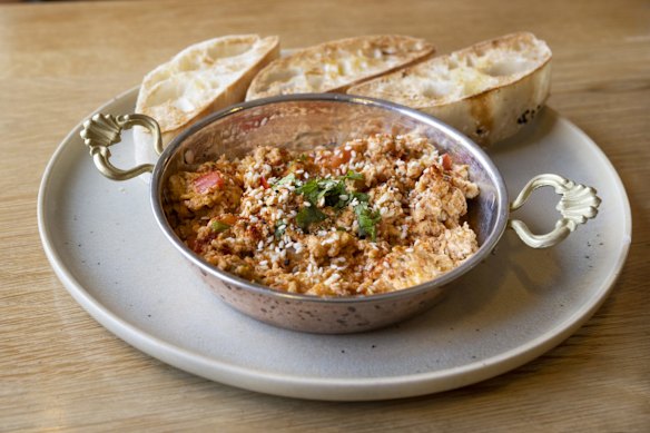 Turkey’s favourite egg recipe, menemen, is made with eggs, tomatoes and spices.