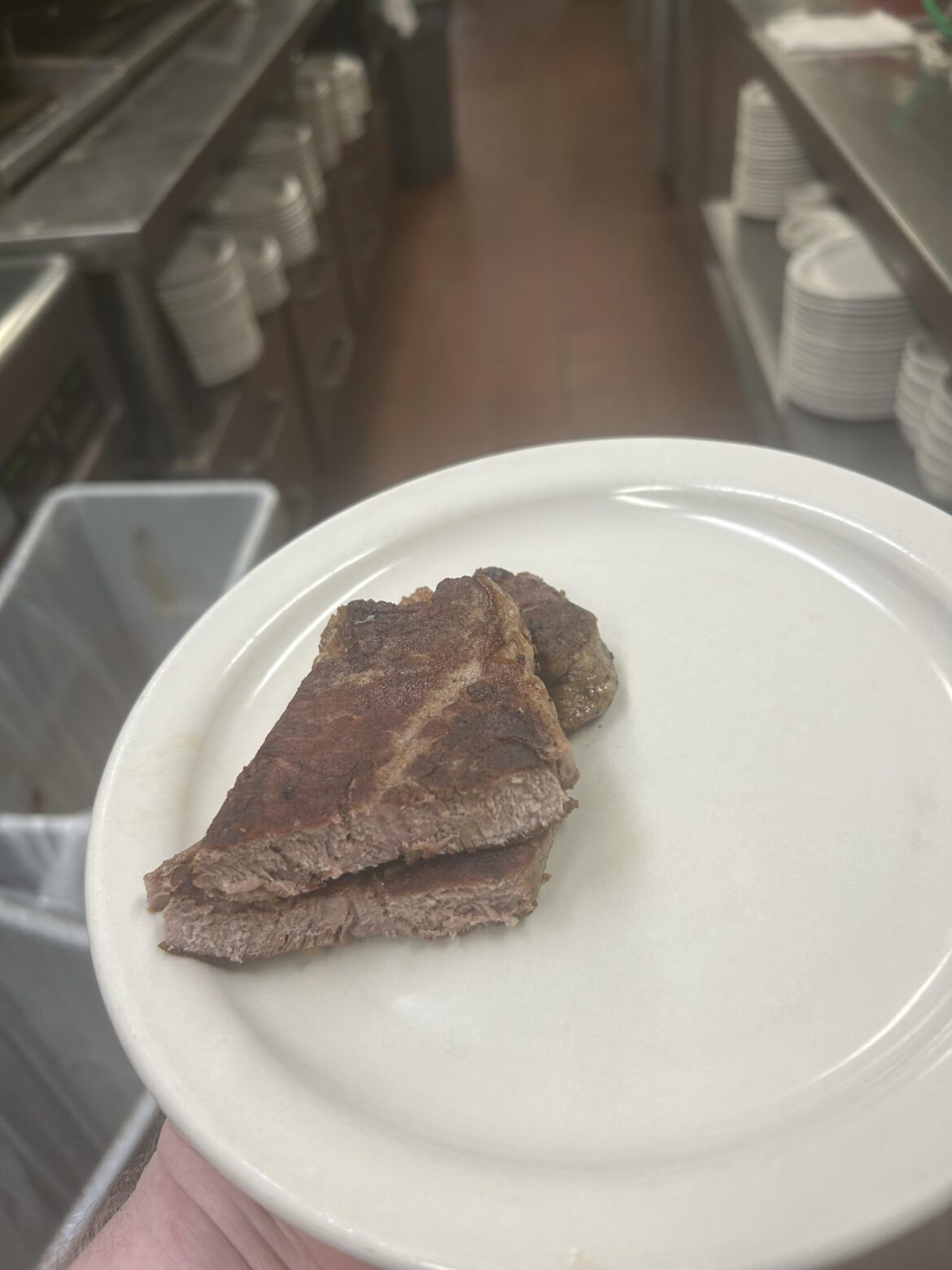 This steak was sent back for being "undercooked"