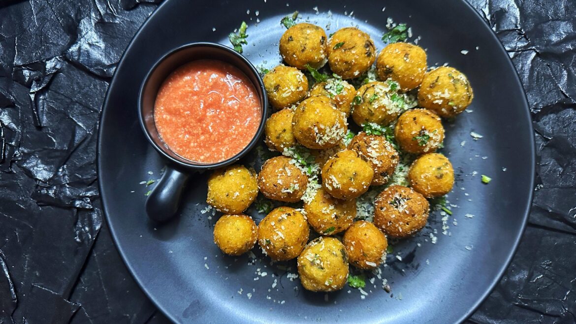 I made the Crispiest Potato Balls !