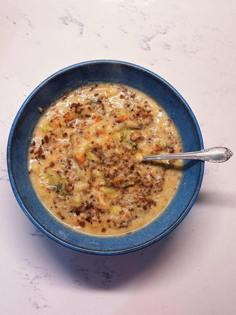 anyone else having snow day soup? potato chowder for me!