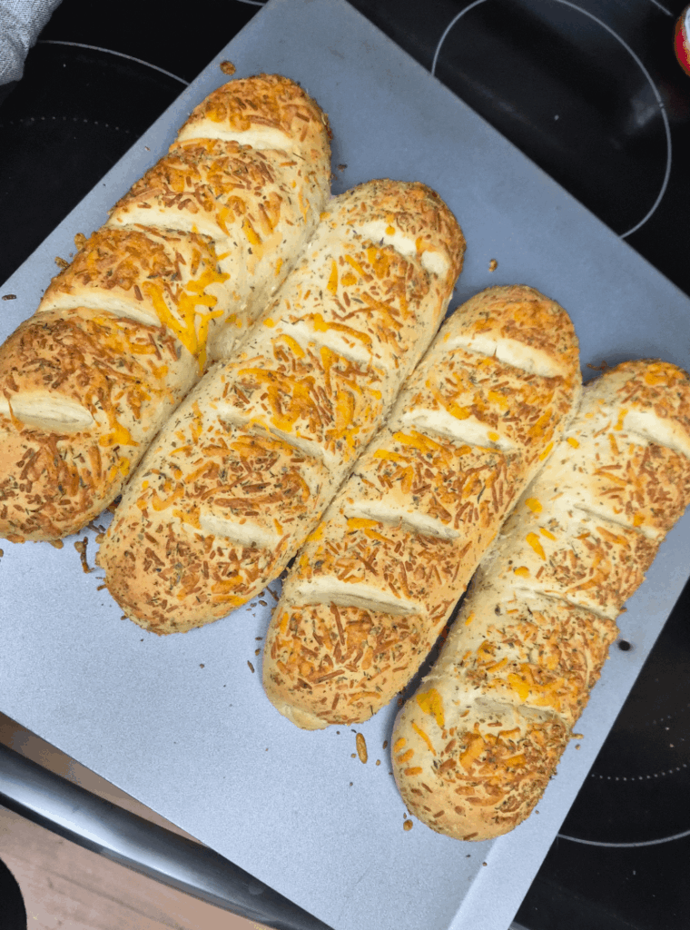 Attempted a dupe for Subways Italian herb and cheese bread