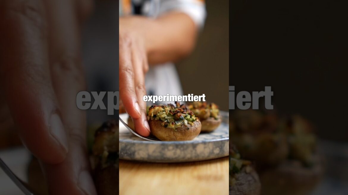 Bester Partysnack - gefüllte Pilze