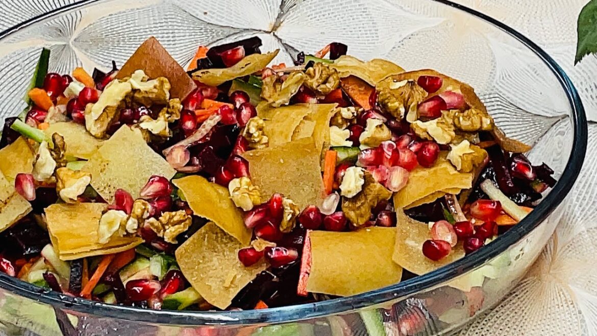 The Best Fattoush Salad Recipe easy Recipe