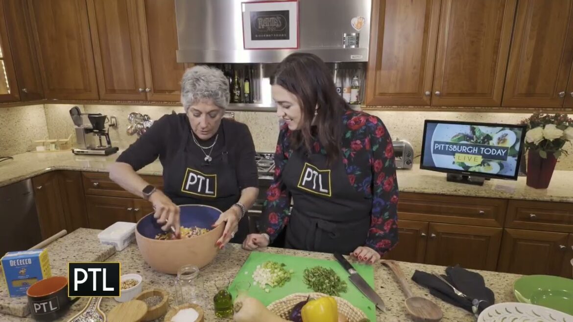 Cooking with Rania  Greek Orzo with Roasted Vegetables